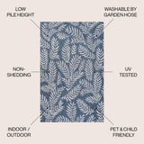 Flores Palm Frond Indoor/outdoor Area Rug