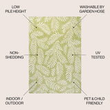 Flores Palm Frond Indoor/outdoor Area Rug