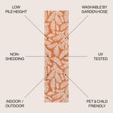 Flores Palm Frond Indoor/outdoor Area Rug