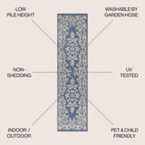 Chenab Galon Filigree Indoor/Outdoor Area Rug
