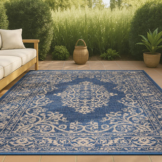 Chenab Galon Filigree Indoor/Outdoor Area Rug
