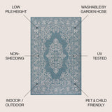 Chenab Galon Filigree Indoor/Outdoor Area Rug