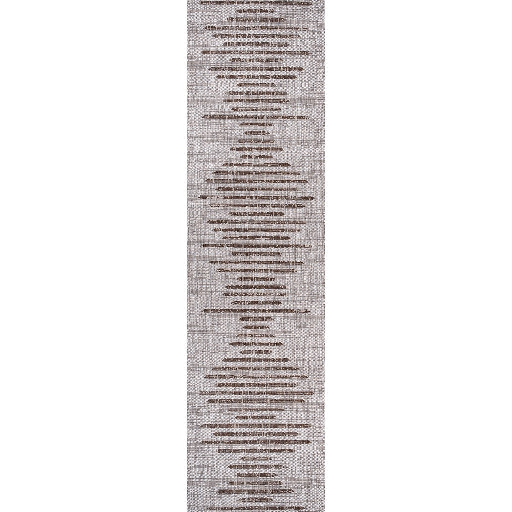 Lamego Zolak Berber Stripe Geometric Indoor/Outdoor Area Rug