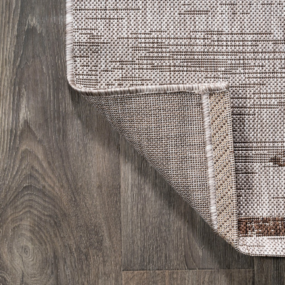 Lamego Zolak Berber Stripe Geometric Indoor/Outdoor Area Rug