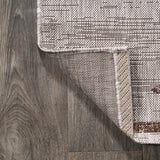 Lamego Zolak Berber Stripe Geometric Indoor/Outdoor Area Rug