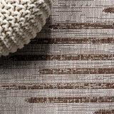 Lamego Zolak Berber Stripe Geometric Indoor/Outdoor Area Rug