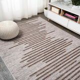 Lamego Zolak Berber Stripe Geometric Indoor/Outdoor Area Rug