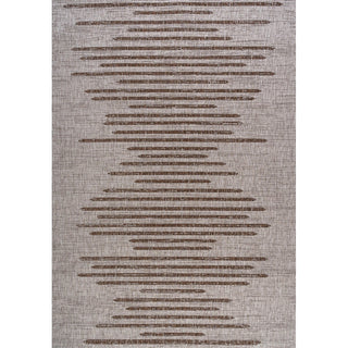 Lamego Zolak Berber Stripe Geometric Indoor/Outdoor Area Rug