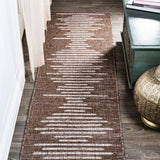 Lamego Zolak Berber Stripe Geometric Indoor/Outdoor Area Rug