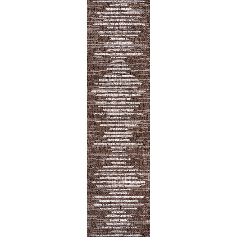 Lamego Zolak Berber Stripe Geometric Indoor/Outdoor Area Rug