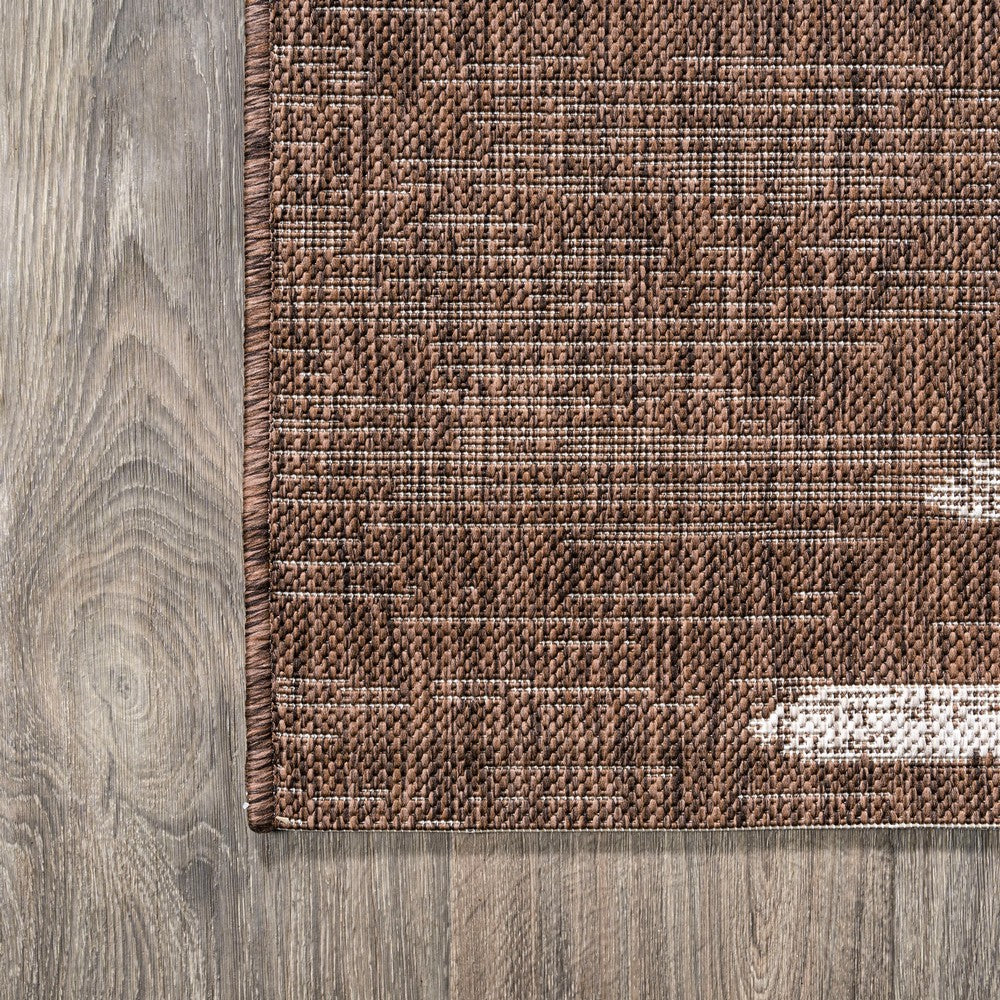 Lamego Zolak Berber Stripe Geometric Indoor/Outdoor Area Rug