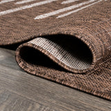 Lamego Zolak Berber Stripe Geometric Indoor/Outdoor Area Rug