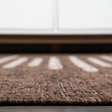 Lamego Zolak Berber Stripe Geometric Indoor/Outdoor Area Rug