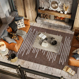 Lamego Zolak Berber Stripe Geometric Indoor/Outdoor Area Rug