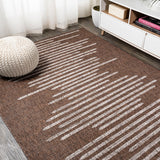 Lamego Zolak Berber Stripe Geometric Indoor/Outdoor Area Rug