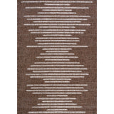 Lamego Zolak Berber Stripe Geometric Indoor/Outdoor Area Rug