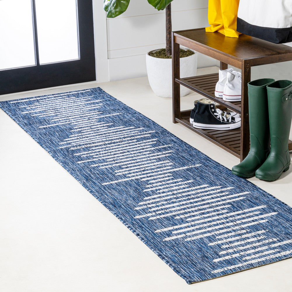 Lamego Zolak Berber Stripe Geometric Indoor/Outdoor Area Rug