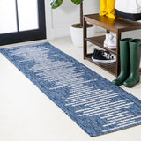 Lamego Zolak Berber Stripe Geometric Indoor/Outdoor Area Rug