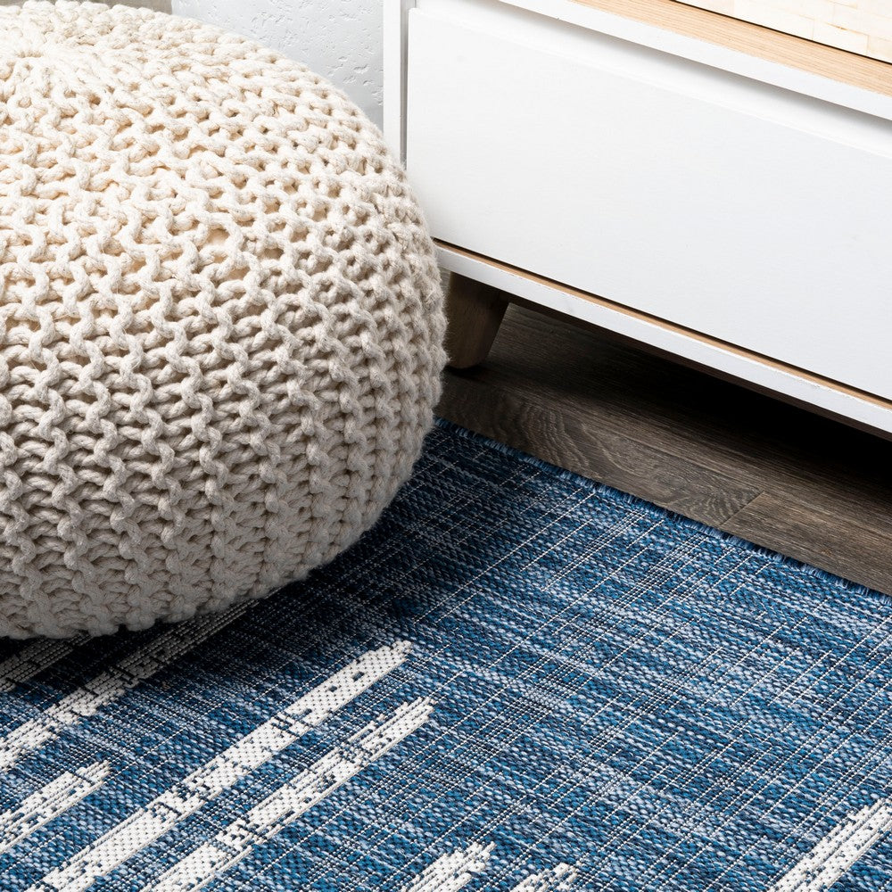 Lamego Zolak Berber Stripe Geometric Indoor/Outdoor Area Rug