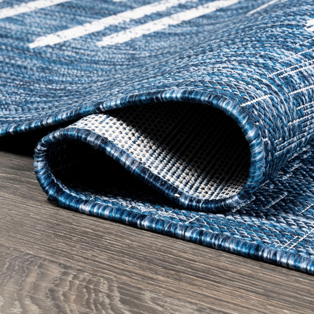 Lamego Zolak Berber Stripe Geometric Indoor/Outdoor Area Rug