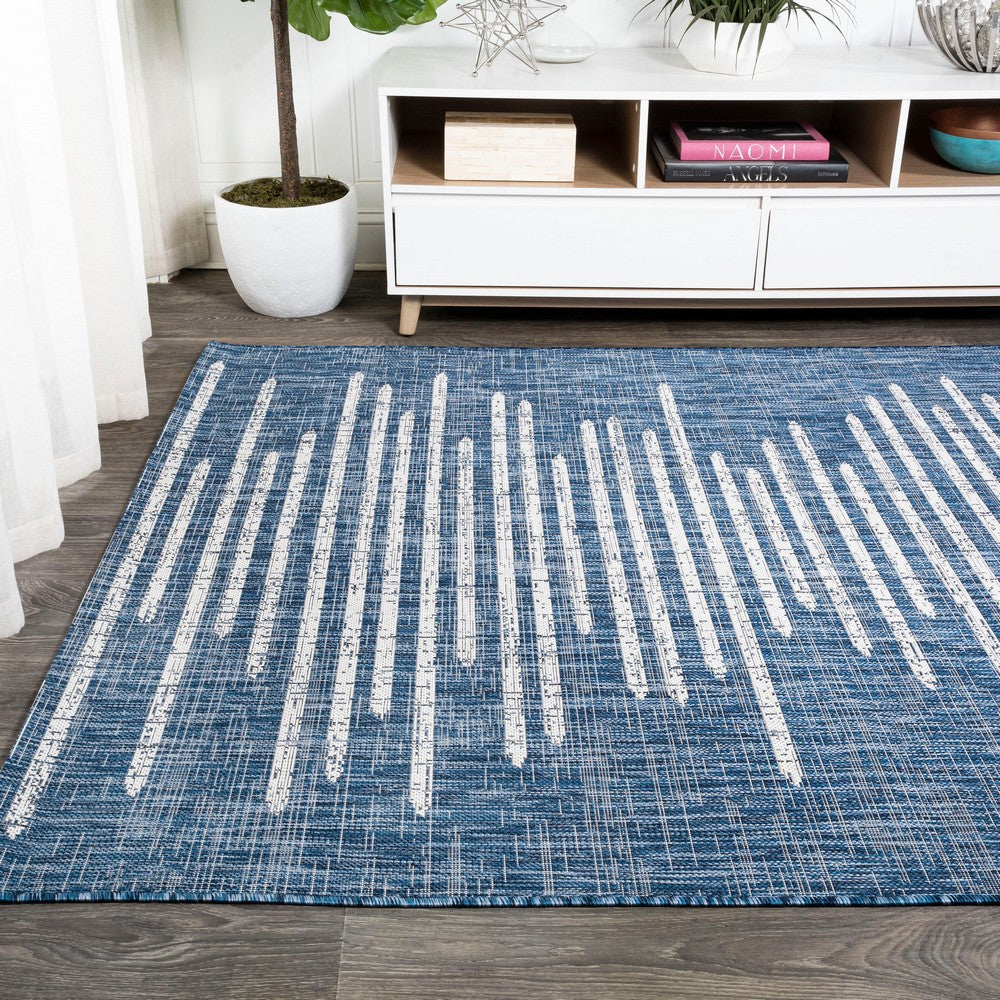 Lamego Zolak Berber Stripe Geometric Indoor/Outdoor Area Rug