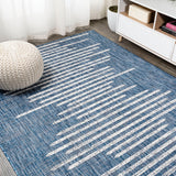 Lamego Zolak Berber Stripe Geometric Indoor/Outdoor Area Rug