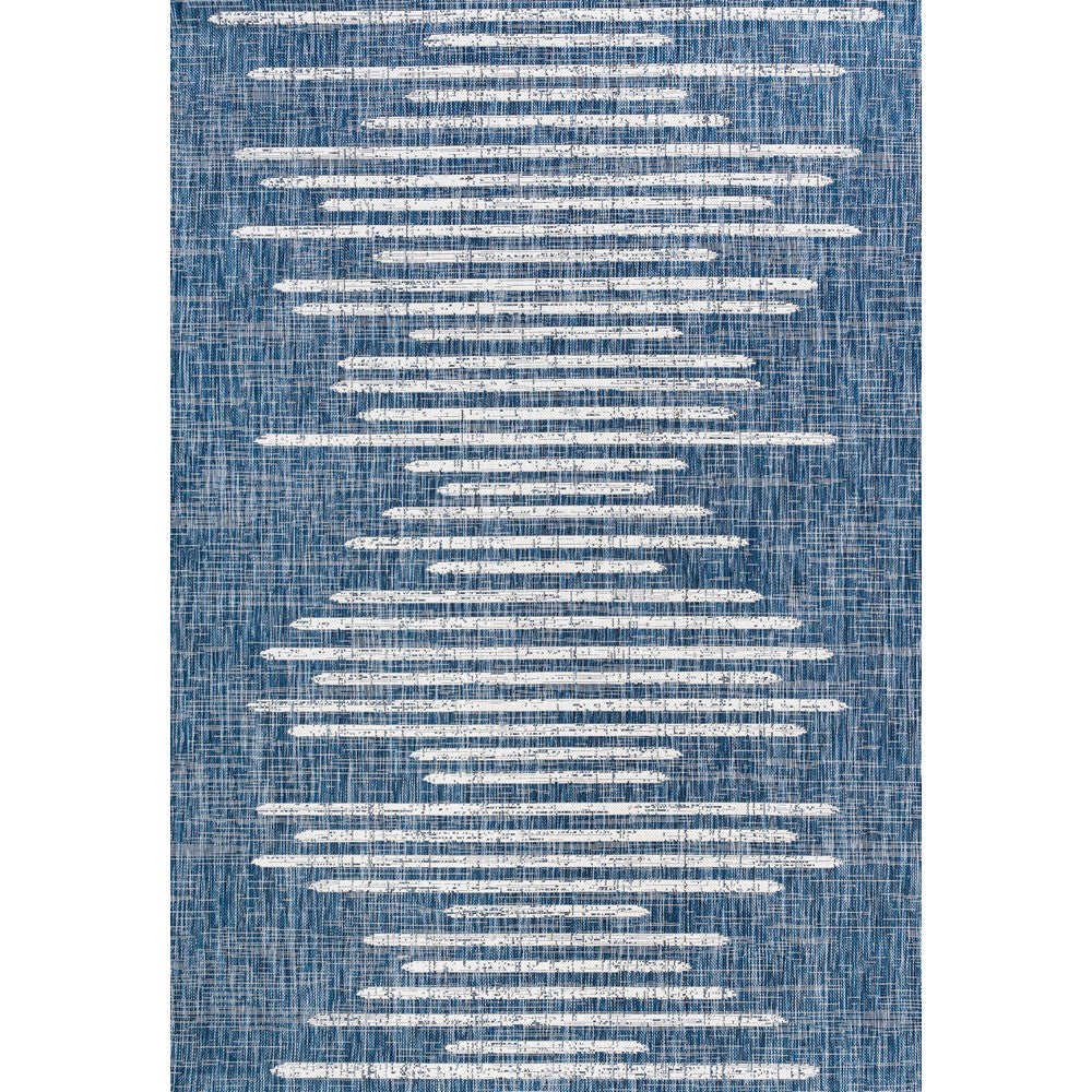 Lamego Zolak Berber Stripe Geometric Indoor/Outdoor Area Rug
