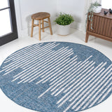Lamego Zolak Berber Stripe Geometric Indoor/Outdoor Area Rug