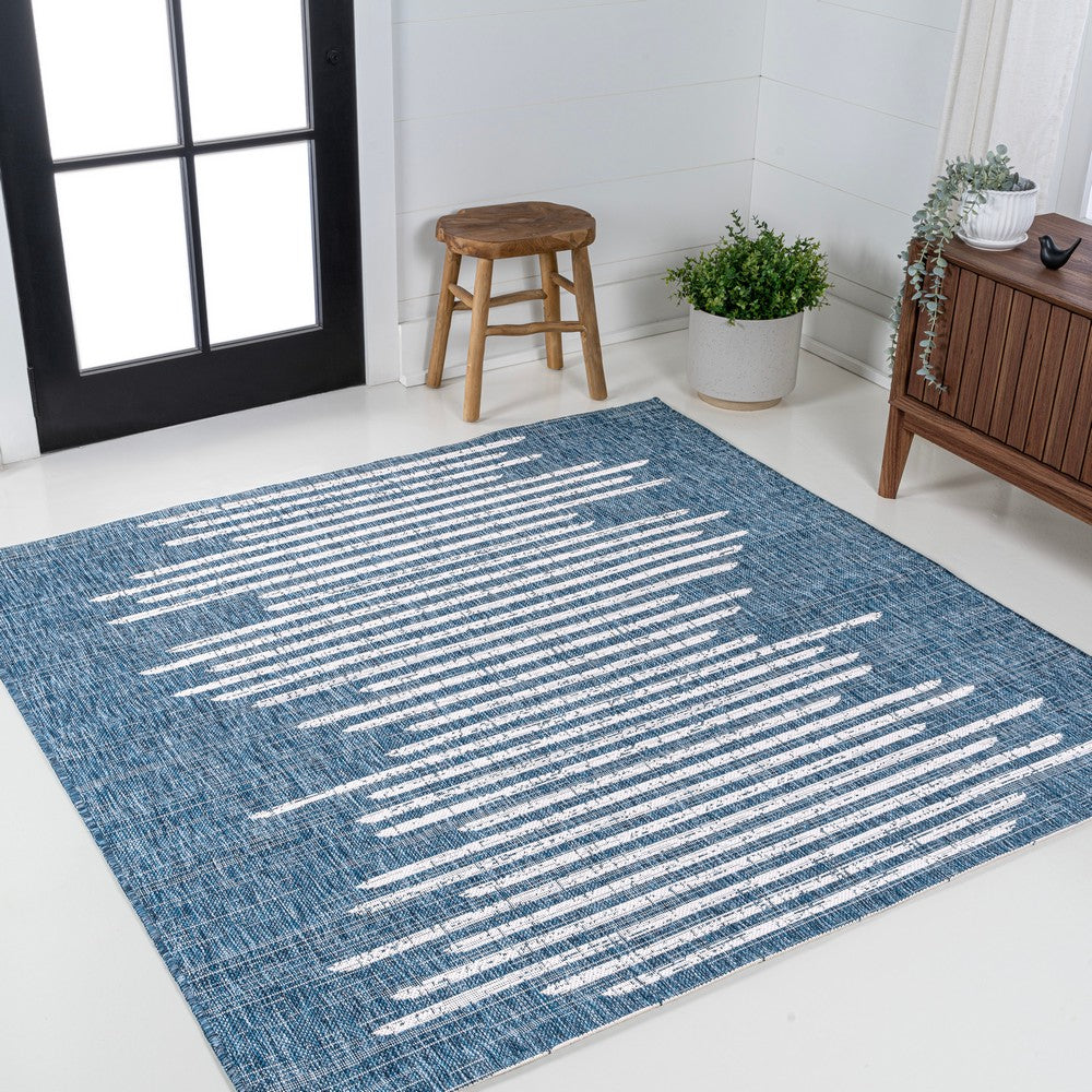 Lamego Zolak Berber Stripe Geometric Indoor/Outdoor Area Rug