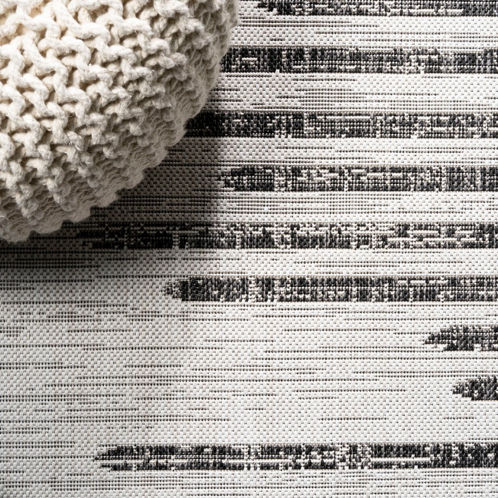 Lamego Zolak Berber Stripe Geometric Indoor/Outdoor Area Rug