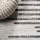 Lamego Zolak Berber Stripe Geometric Indoor/Outdoor Area Rug