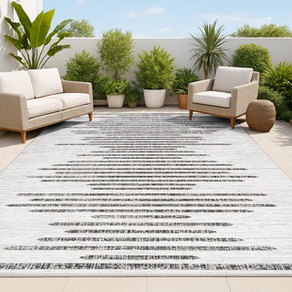 Lamego Zolak Berber Stripe Geometric Indoor/Outdoor Area Rug