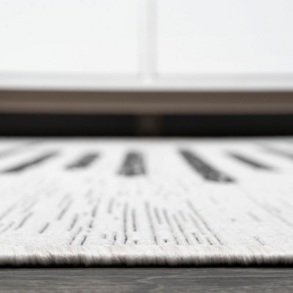 Lamego Zolak Berber Stripe Geometric Indoor/Outdoor Area Rug