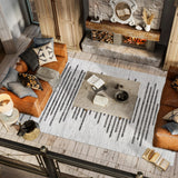 Lamego Zolak Berber Stripe Geometric Indoor/Outdoor Area Rug