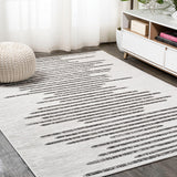 Lamego Zolak Berber Stripe Geometric Indoor/Outdoor Area Rug