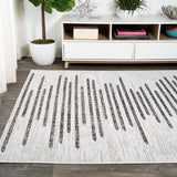 Lamego Zolak Berber Stripe Geometric Indoor/Outdoor Area Rug