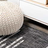 Lamego Zolak Berber Stripe Geometric Indoor/Outdoor Area Rug