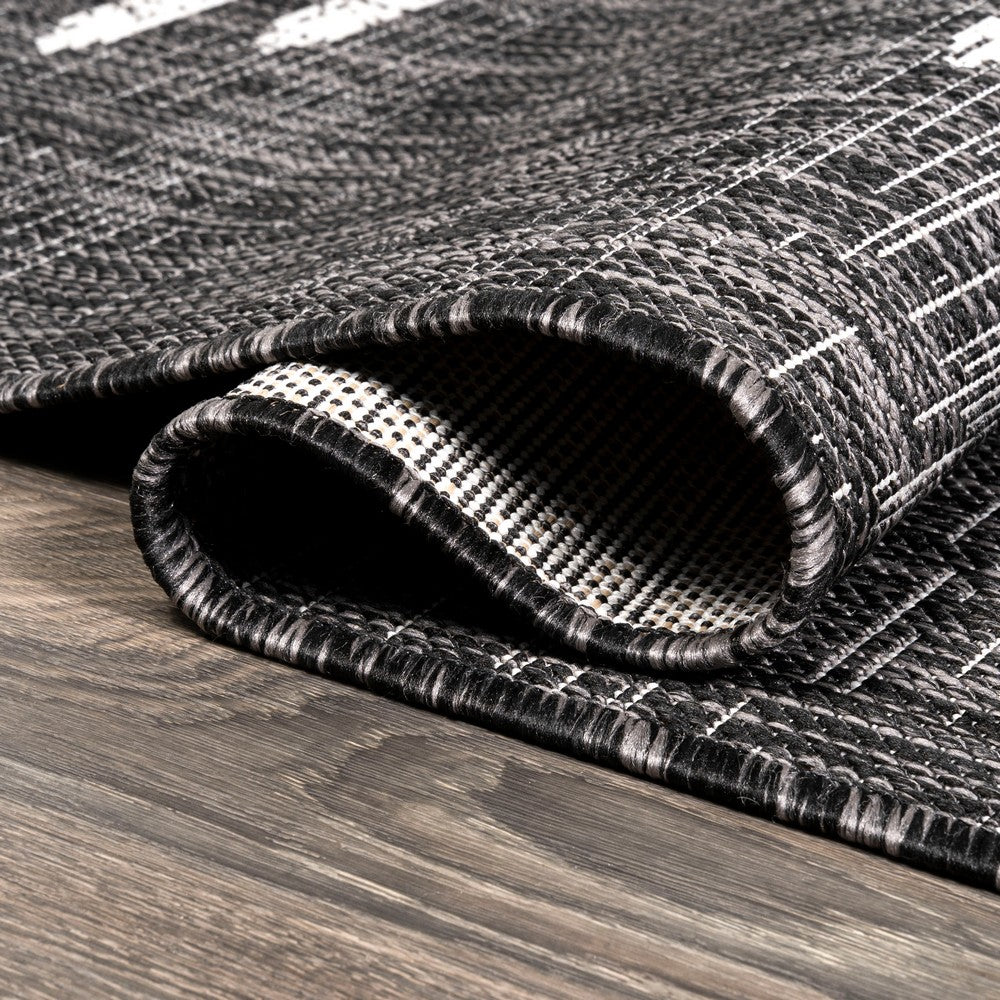 Lamego Zolak Berber Stripe Geometric Indoor/Outdoor Area Rug
