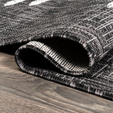 Lamego Zolak Berber Stripe Geometric Indoor/Outdoor Area Rug
