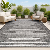 Lamego Zolak Berber Stripe Geometric Indoor/Outdoor Area Rug