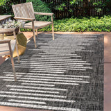Lamego Zolak Berber Stripe Geometric Indoor/Outdoor Area Rug