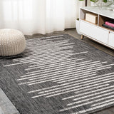 Lamego Zolak Berber Stripe Geometric Indoor/Outdoor Area Rug