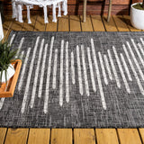 Lamego Zolak Berber Stripe Geometric Indoor/Outdoor Area Rug