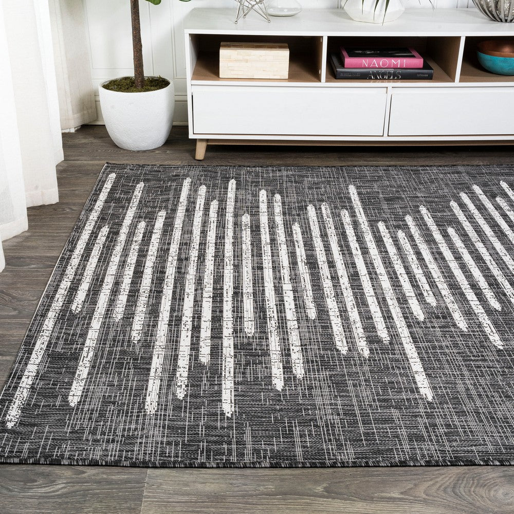 Lamego Zolak Berber Stripe Geometric Indoor/Outdoor Area Rug