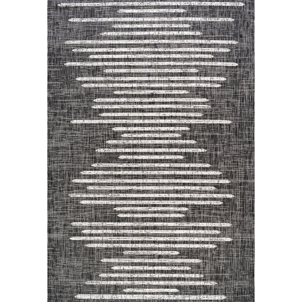 Lamego Zolak Berber Stripe Geometric Indoor/Outdoor Area Rug