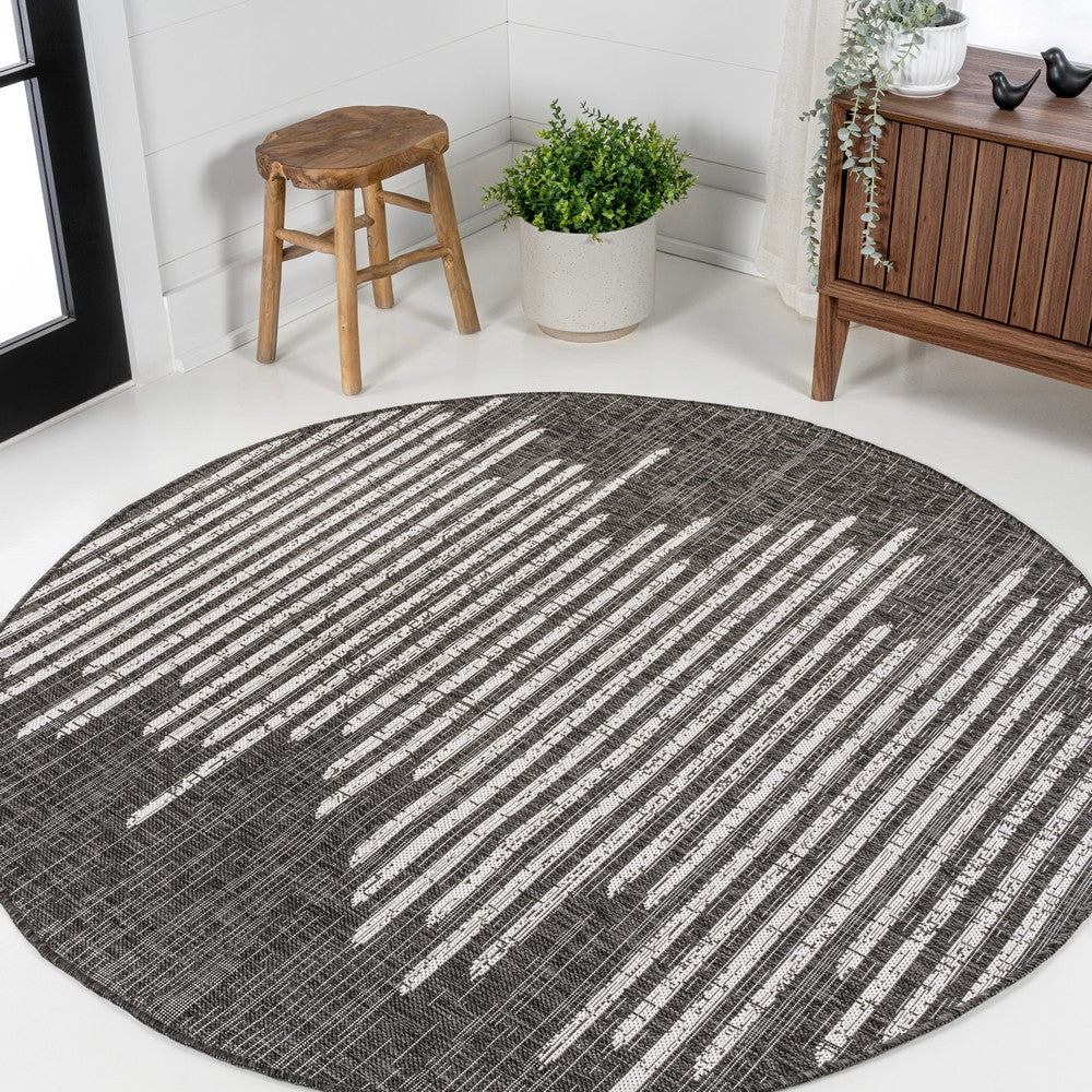 Lamego Zolak Berber Stripe Geometric Indoor/Outdoor Area Rug