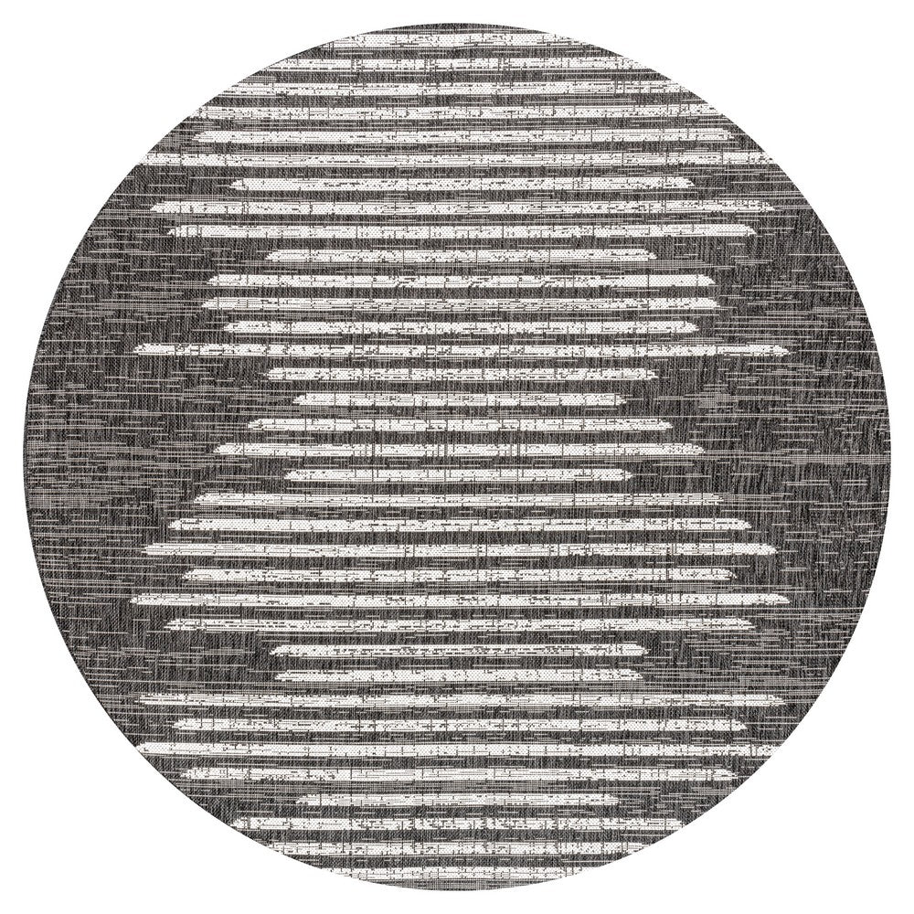 Lamego Zolak Berber Stripe Geometric Indoor/Outdoor Area Rug