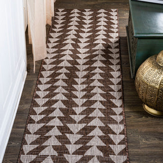Lourosa Andratx Modern Tribal Geometric Indoor/Outdoor Area Rug