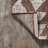 Lourosa Andratx Modern Tribal Geometric Indoor/Outdoor Area Rug