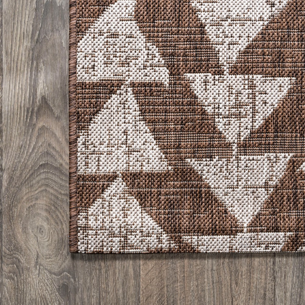 Lourosa Andratx Modern Tribal Geometric Indoor/Outdoor Area Rug